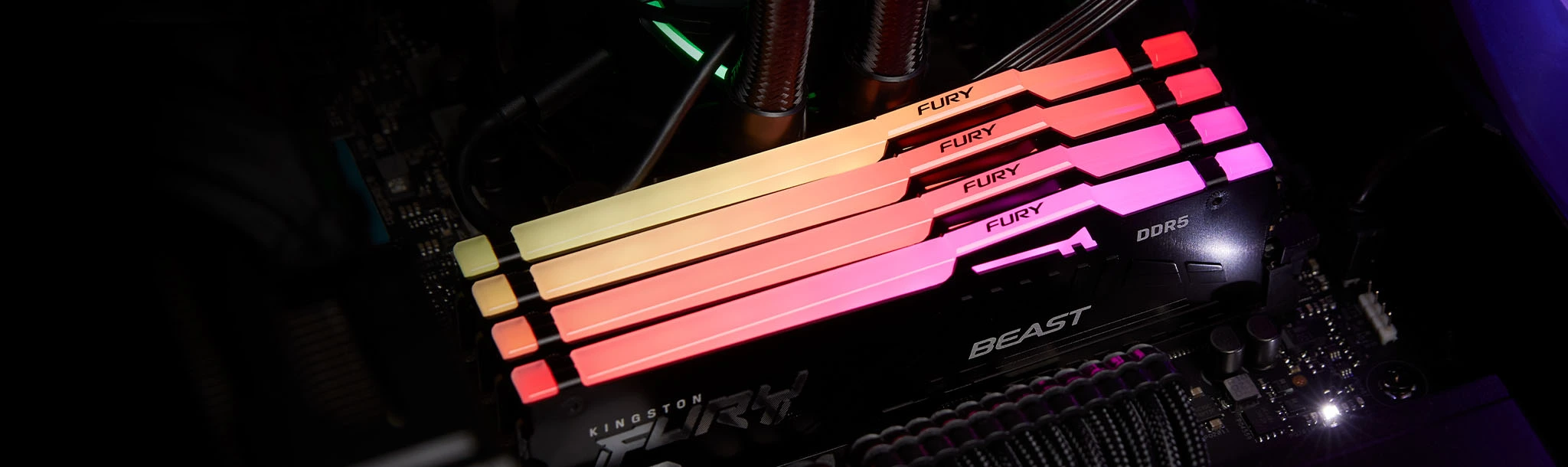 Memória RGB para PC gamer